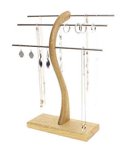 Design Schmuckständer - hochwertiger Schmuckhalter - Schmuckbaum zur Aufbewahrung von Ketten-Ringen-Armbänder - handgefertigter Schmuck-Organizer - Handmade in Germany